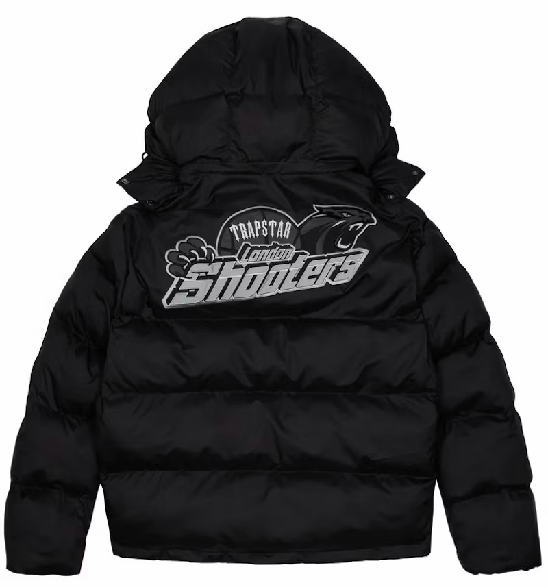 Trapstar Shooters Hooded Puffer Black
