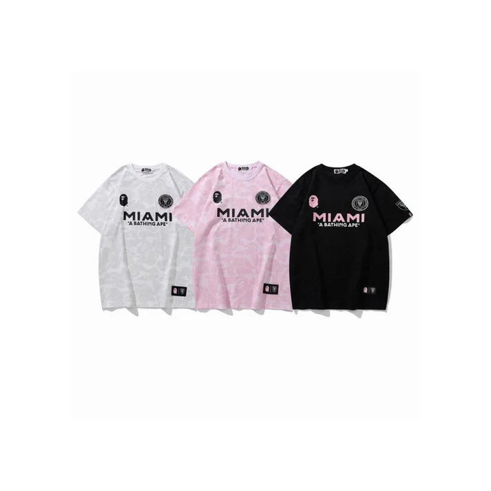 חולצות מיאמי בייפ קצרות - Miami Bape Shirts