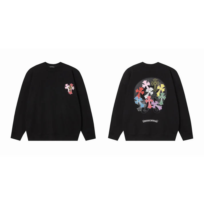 פוטר חכרום הארט פרחים - Chrome Hearts Flower Shirt
