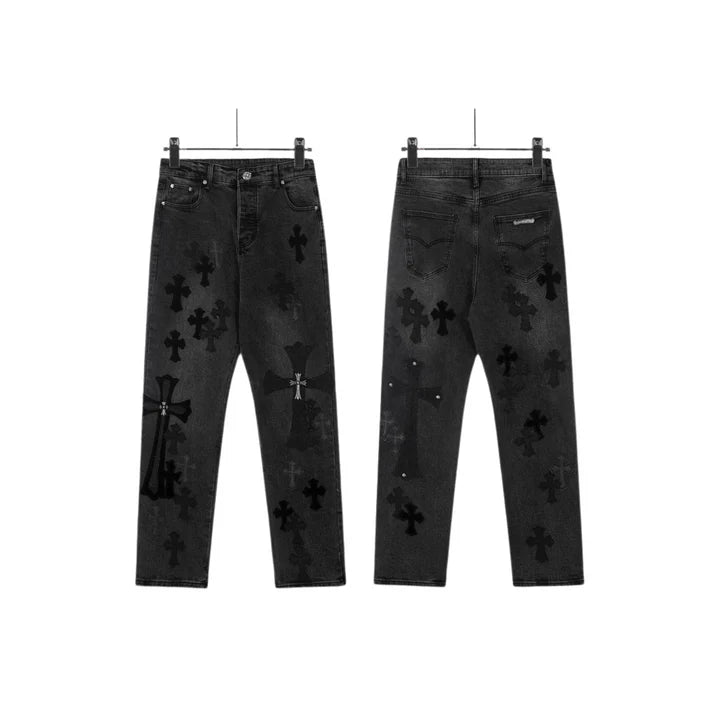גינס חכרום הארט - Chrome Hearts Jeans