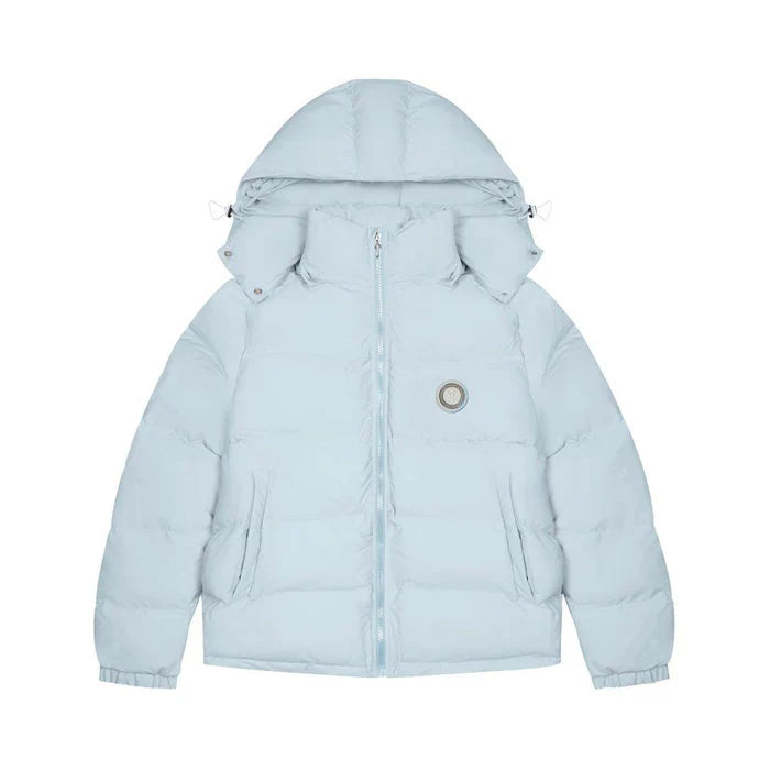 Trapstar Irongate Hooded Puffer Jacket Ice Blue