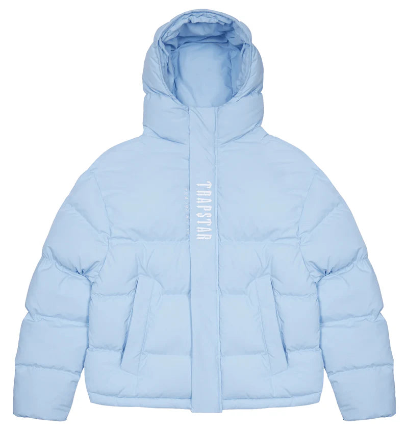 Trapstar Hooded Puffer 2.0 Ice Blue