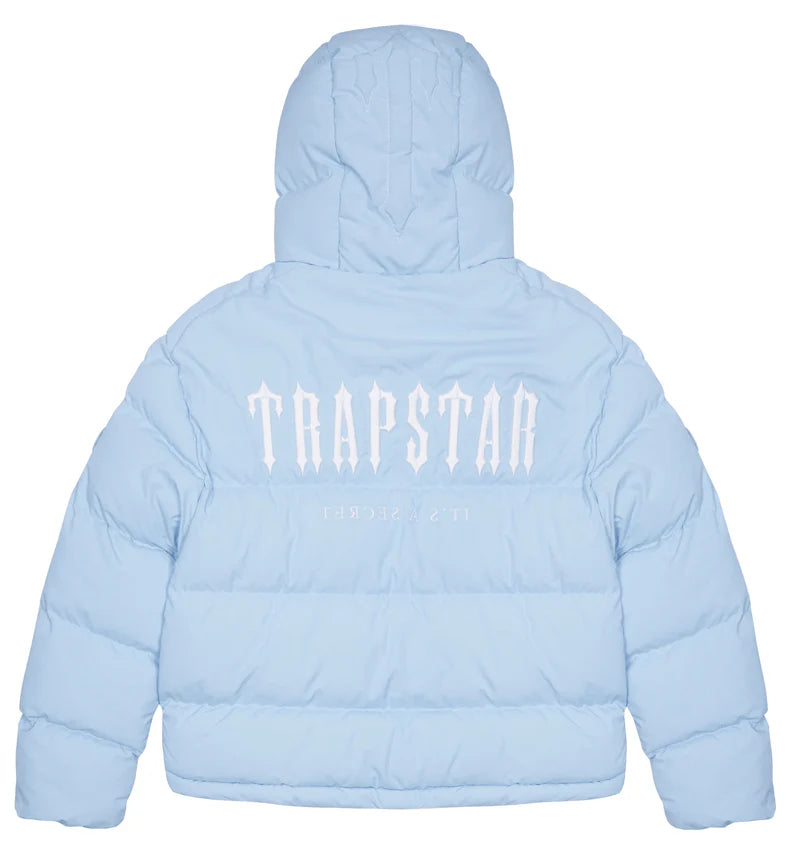 Trapstar Hooded Puffer 2.0 Ice Blue