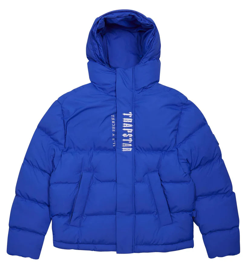 Trapstar Hooded Puffer 2.0 Dazzling Blue