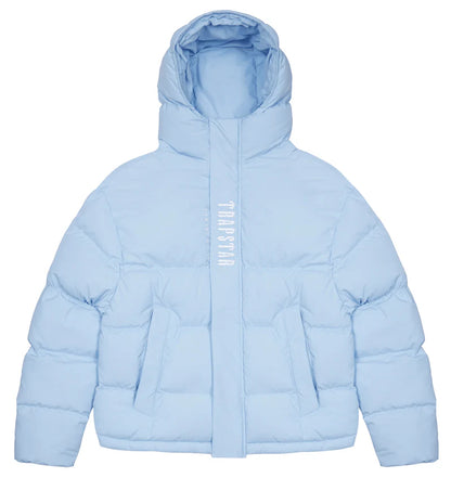 Trapstar Hooded Puffer 2.0 Ice Blue